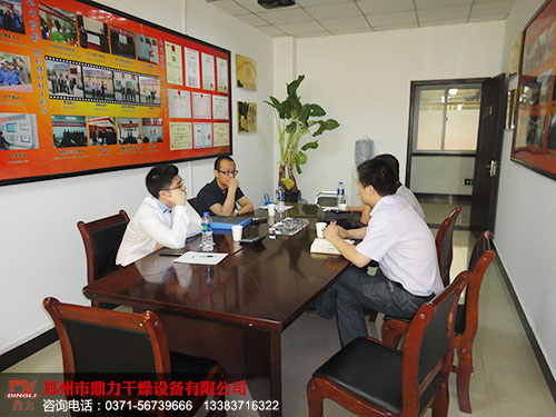 鼎力酒糟烘干機(jī)口碑好廣東客戶慕名而來