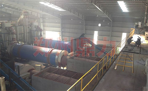 出口越南兩套木屑烘干機調試現(xiàn)場